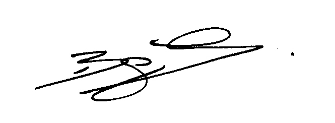 Signature of Boyd Roberts